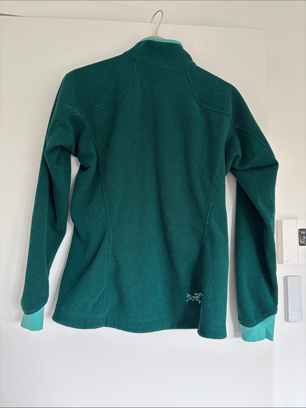 Arc'teryx Teal and Aqua Women's Full-Zip Fleece Jacket - Picture 2 of 3